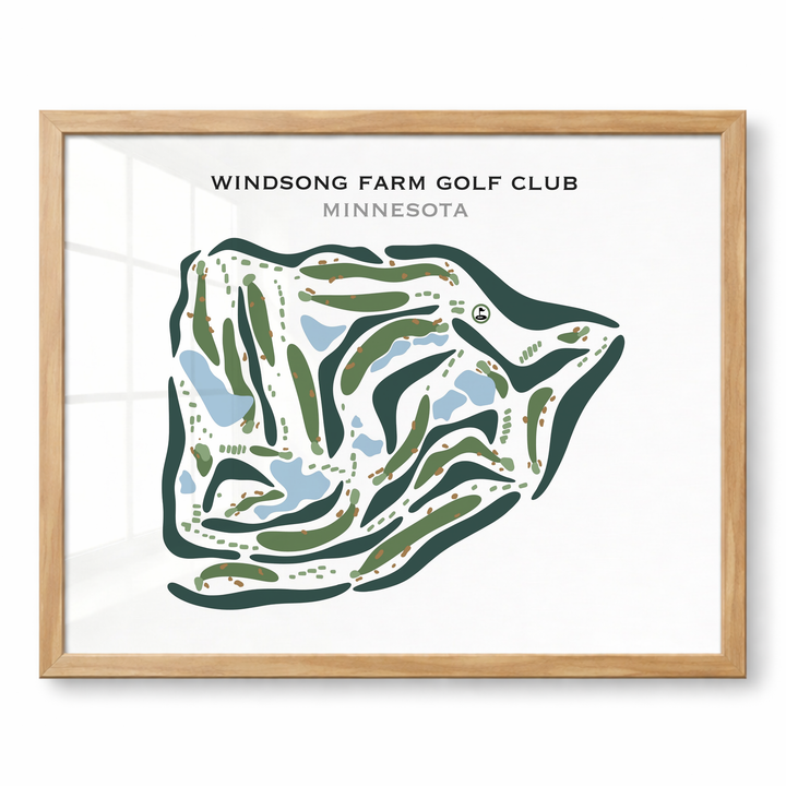 Windsong Farm Golf Club, Minnesota - Printed Golf Courses