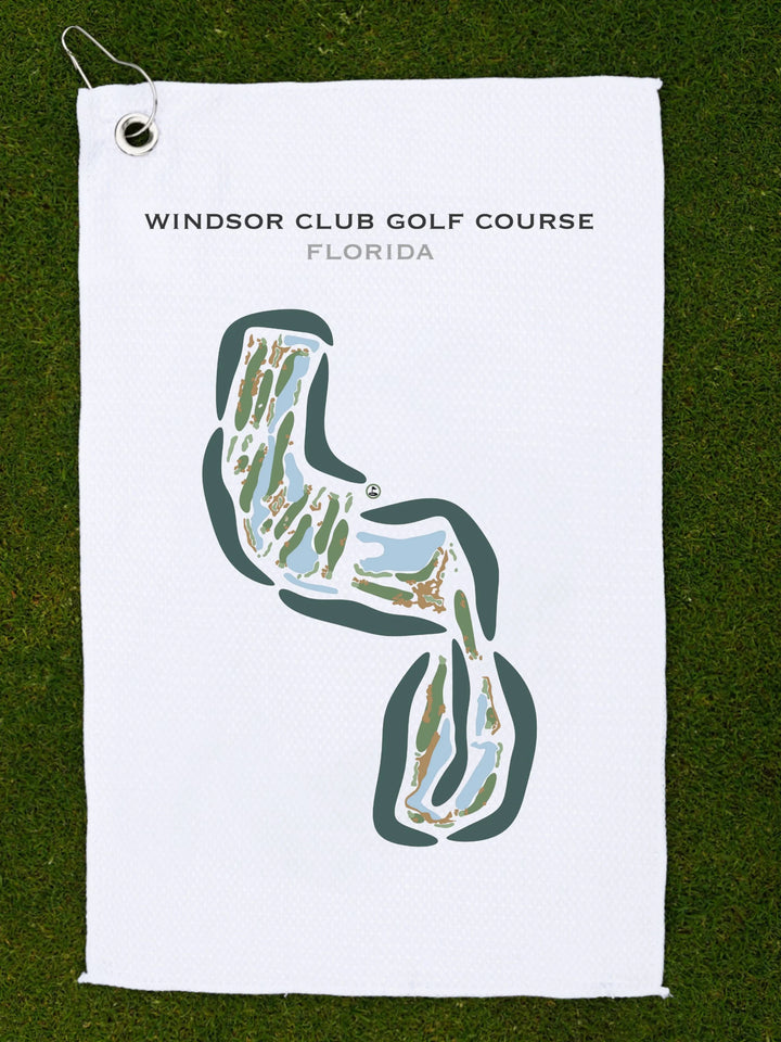 Windsor Club Golf Course, Florida - Printed Golf Courses