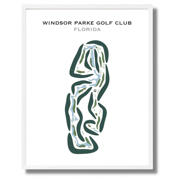 Windsor Parke Golf Club, Florida - Printed Golf Courses
