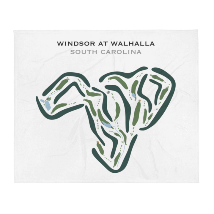 Windsor At Walhalla, South Carolina - Printed Golf Course