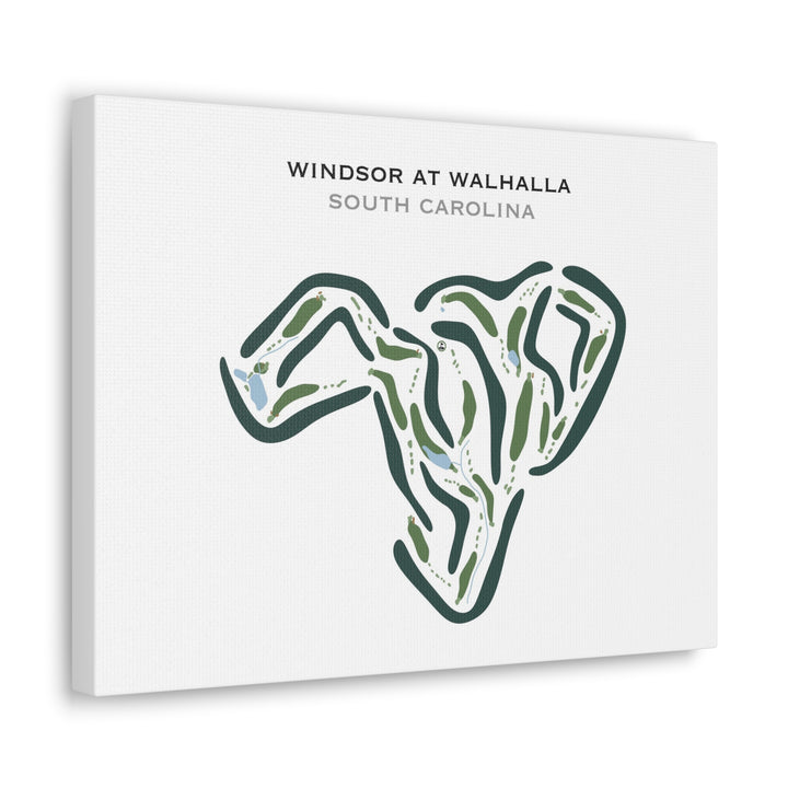 Windsor At Walhalla, South Carolina - Printed Golf Course