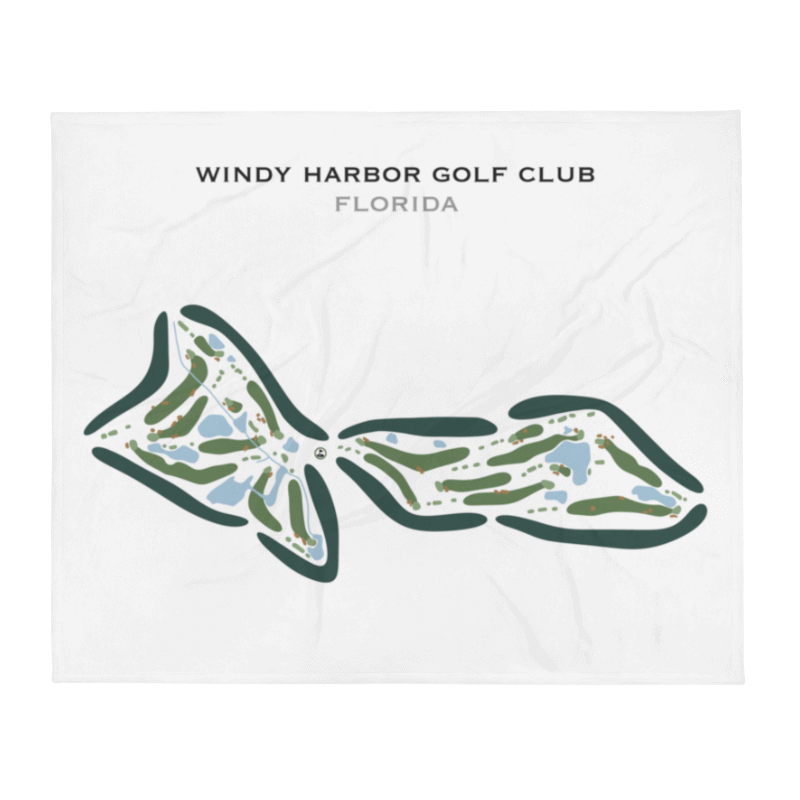 Windy Harbor Golf Club, Florida - Printed Golf Courses