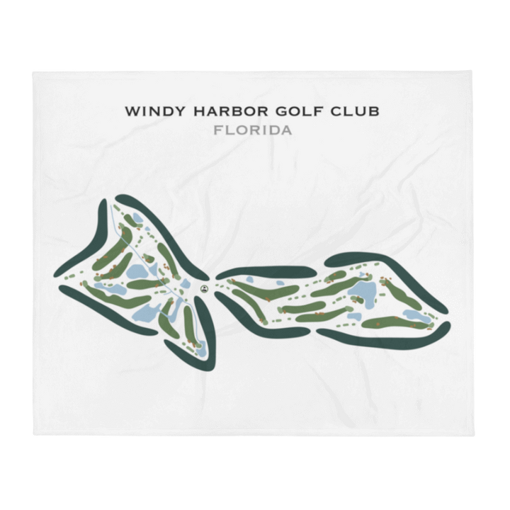 Windy Harbor Golf Club, Florida - Printed Golf Courses