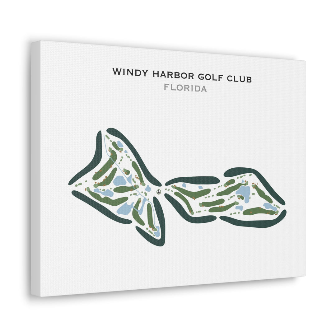 Windy Harbor Golf Club, Florida - Printed Golf Courses