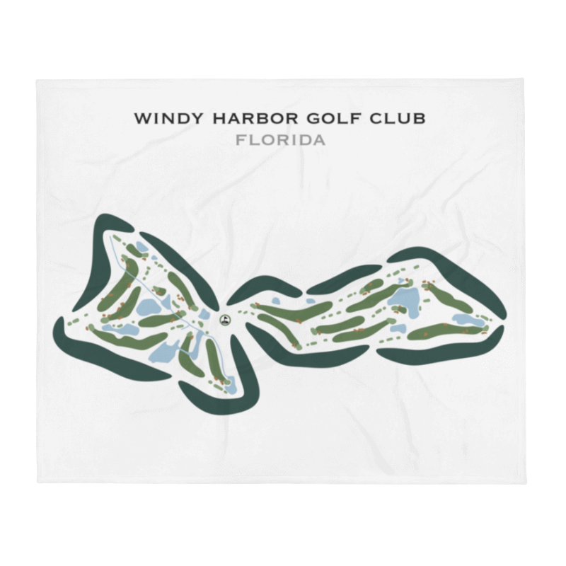 Windy Harbor Golf Club, Florida - Printed Golf Courses