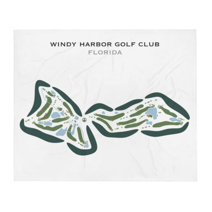 Windy Harbor Golf Club, Florida - Printed Golf Courses