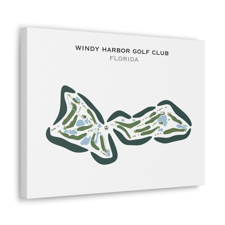 Windy Harbor Golf Club, Florida - Printed Golf Courses