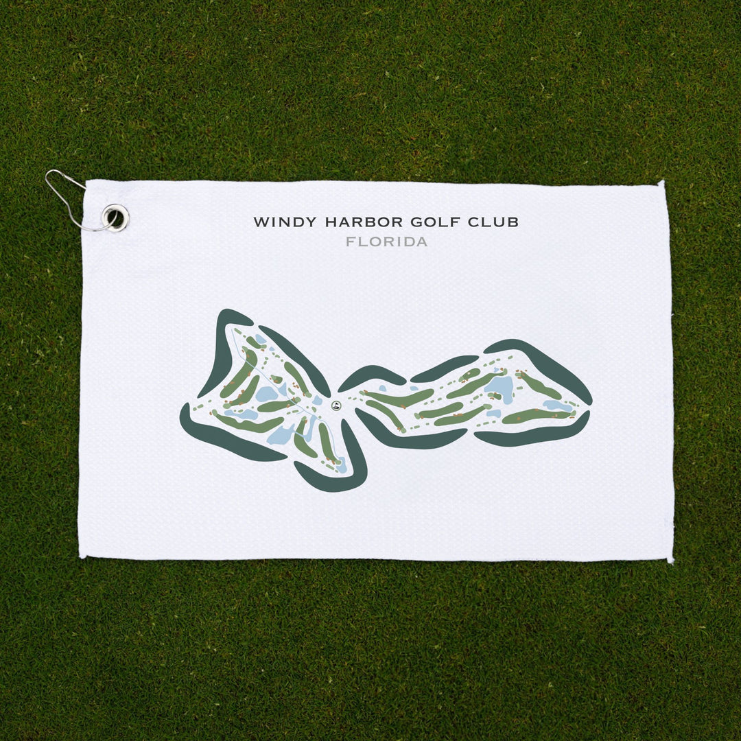 Windy Harbor Golf Club, Florida - Printed Golf Courses