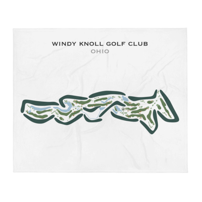 Windy Knoll Golf Club, Ohio - Printed Golf Courses