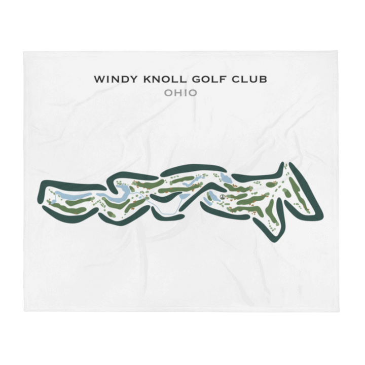 Windy Knoll Golf Club, Ohio - Printed Golf Courses