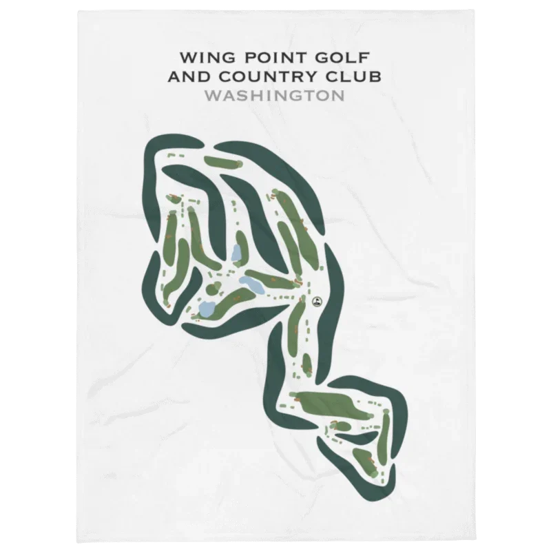 Wing Point Golf & Country Club, Washington - Printed Golf Courses