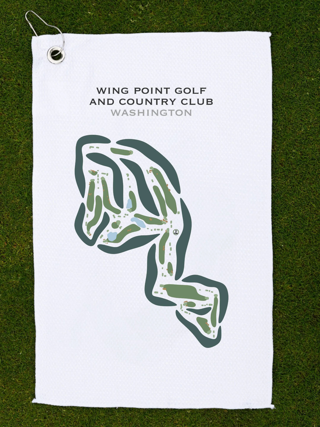 Wing Point Golf & Country Club, Washington - Printed Golf Courses