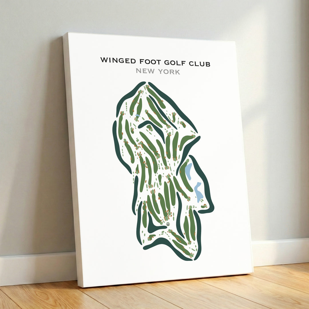 Winged Foot Golf Club, New York. - Printed Golf Courses