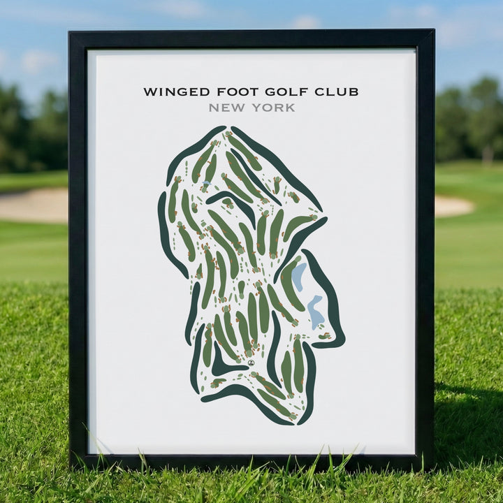Winged Foot Golf Club, New York. - Printed Golf Courses