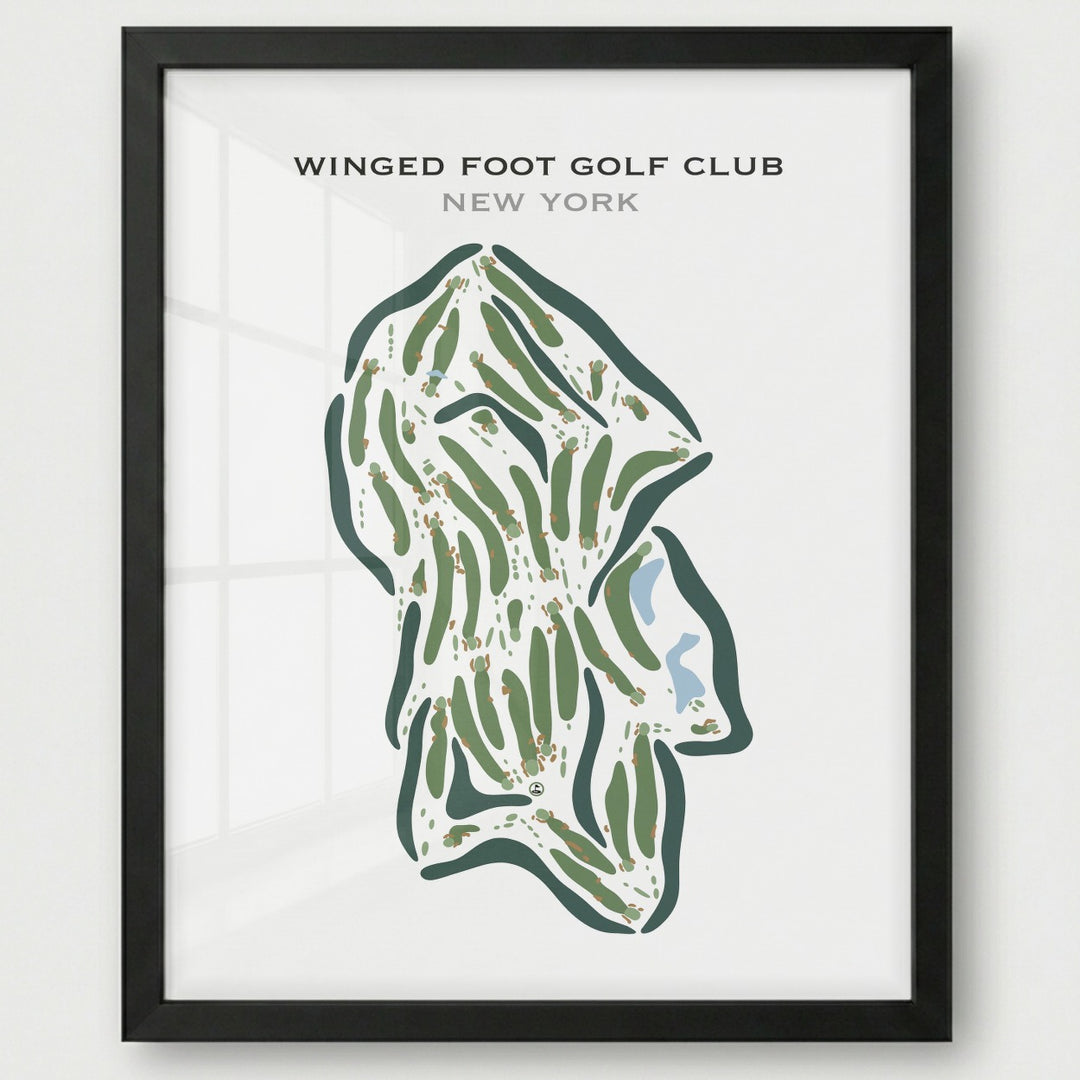 Winged Foot Golf Club, New York. - Printed Golf Courses