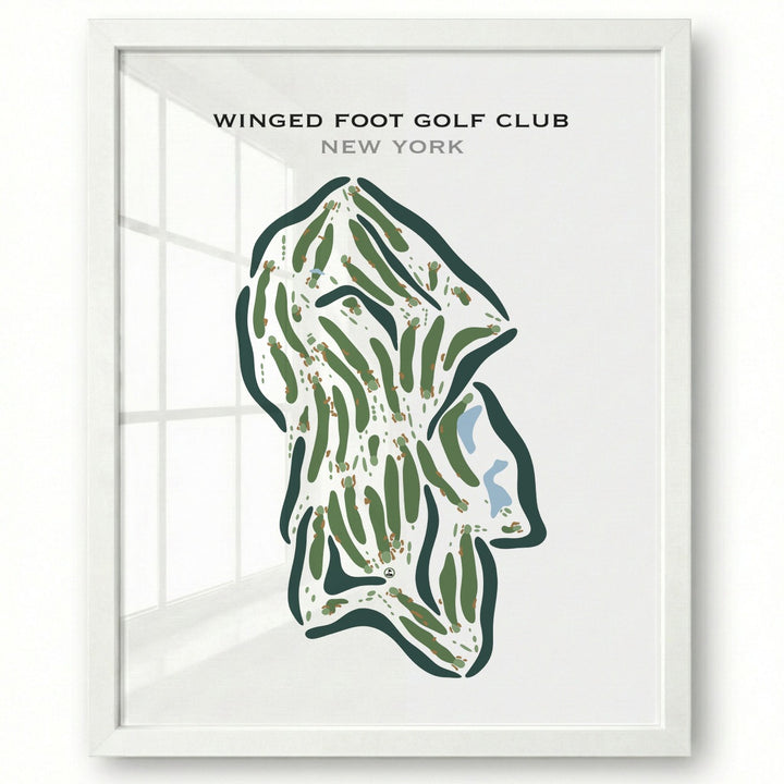 Winged Foot Golf Club, New York. - Printed Golf Courses