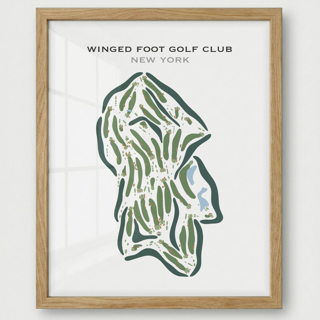 Winged Foot Golf Club, New York. - Printed Golf Courses