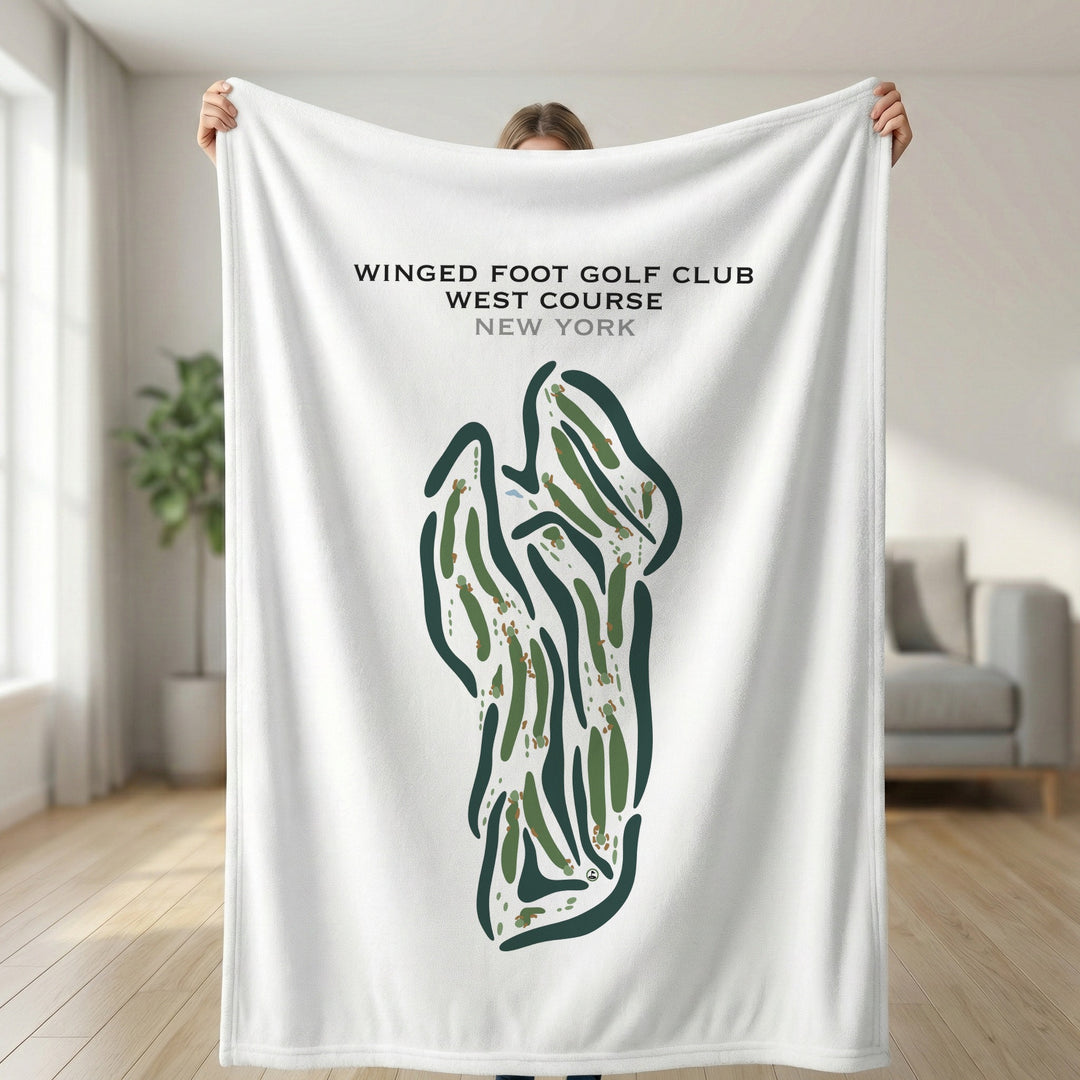 Winged Foot Golf Club - West Course, Westchester Country New York. - Printed Golf Courses