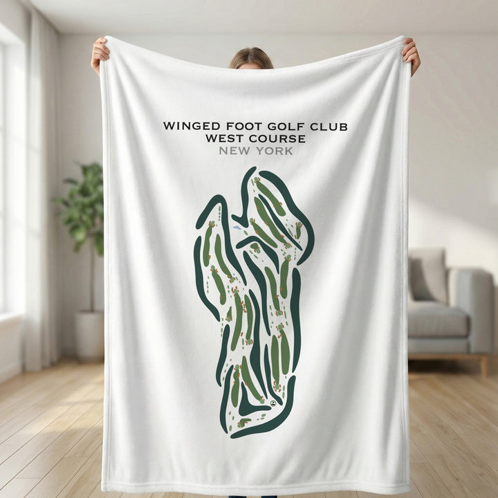 Winged Foot Golf Club - West Course, Westchester Country New York. - Printed Golf Courses