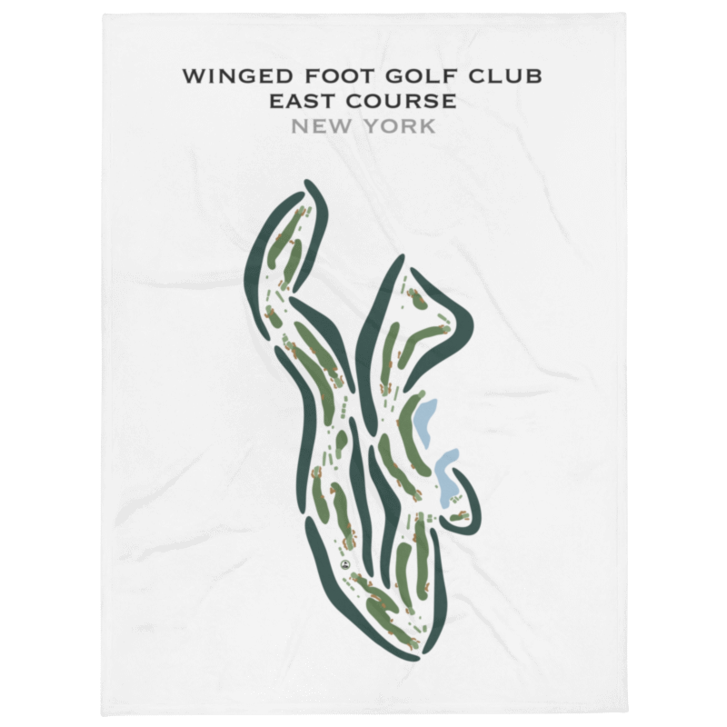 Winged Foot Golf Club - East Course, New York - Printed Golf Courses