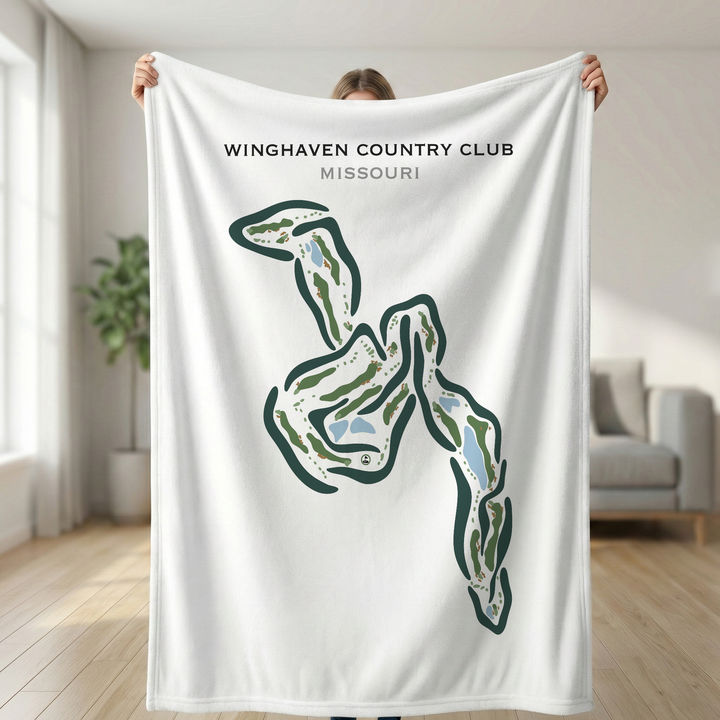 Winghaven Country Club, Missouri - Printed Golf Courses