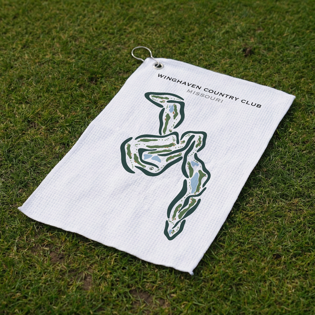 Winghaven Country Club, Missouri - Printed Golf Courses