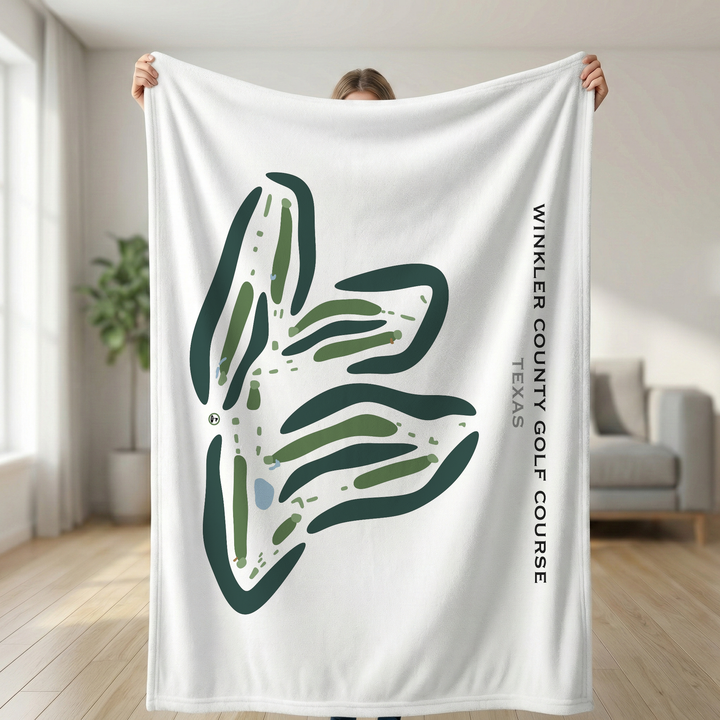 Winkler County Golf Course, Texas - Printed Golf Courses