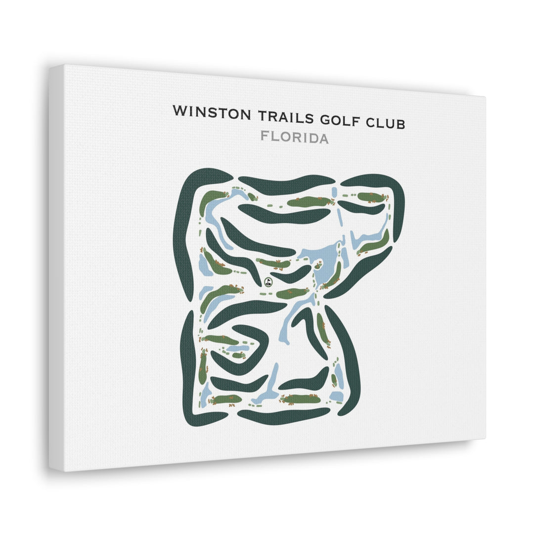 Winston Trails Golf Club, Florida - Printed Golf Courses