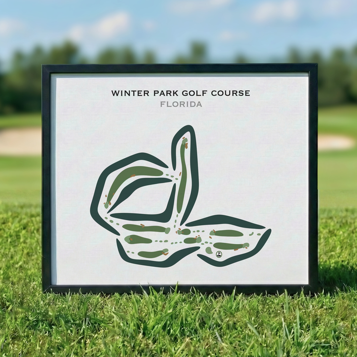 Winter Park Golf Course, Florida - Printed Golf Courses