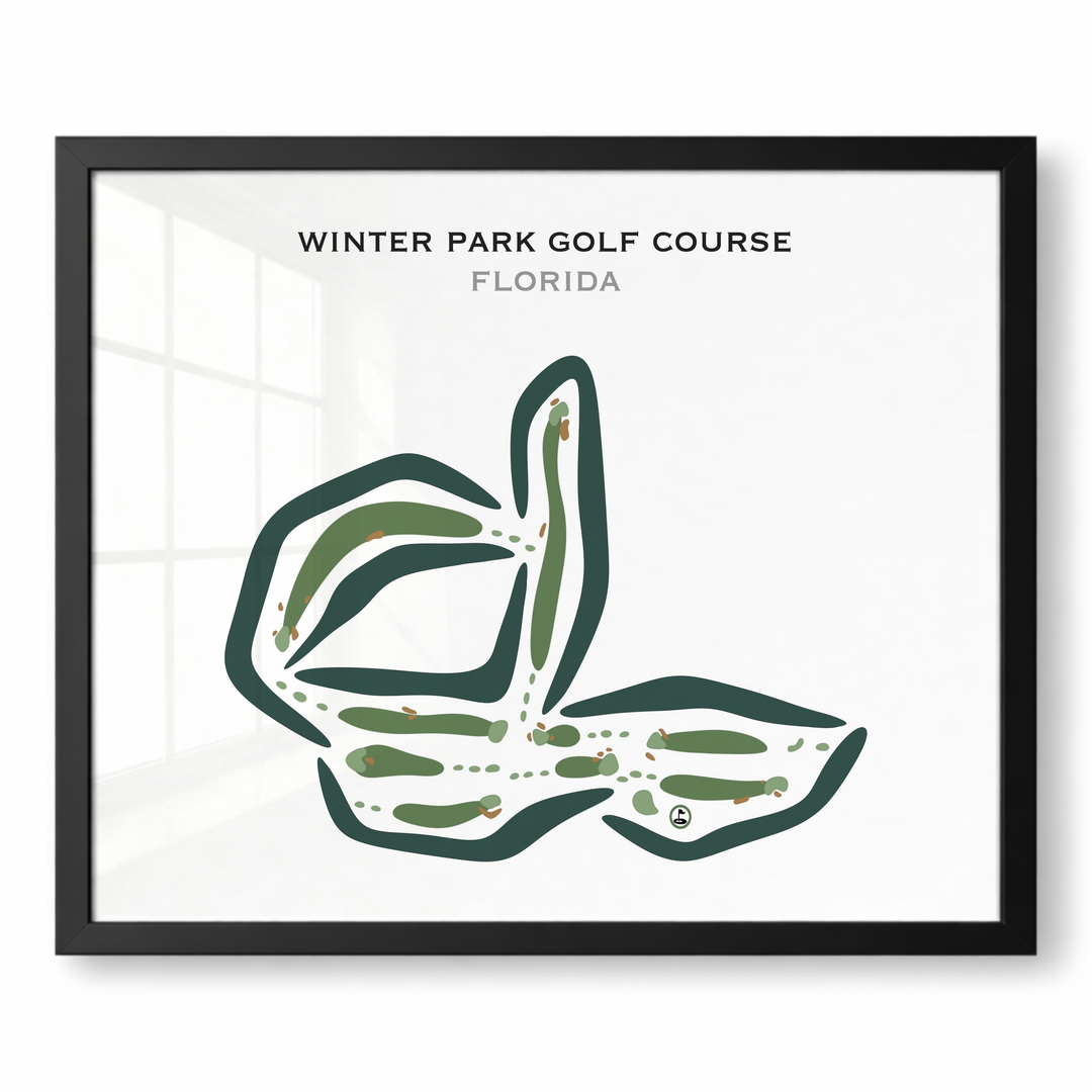 Winter Park Golf Course, Florida - Printed Golf Courses