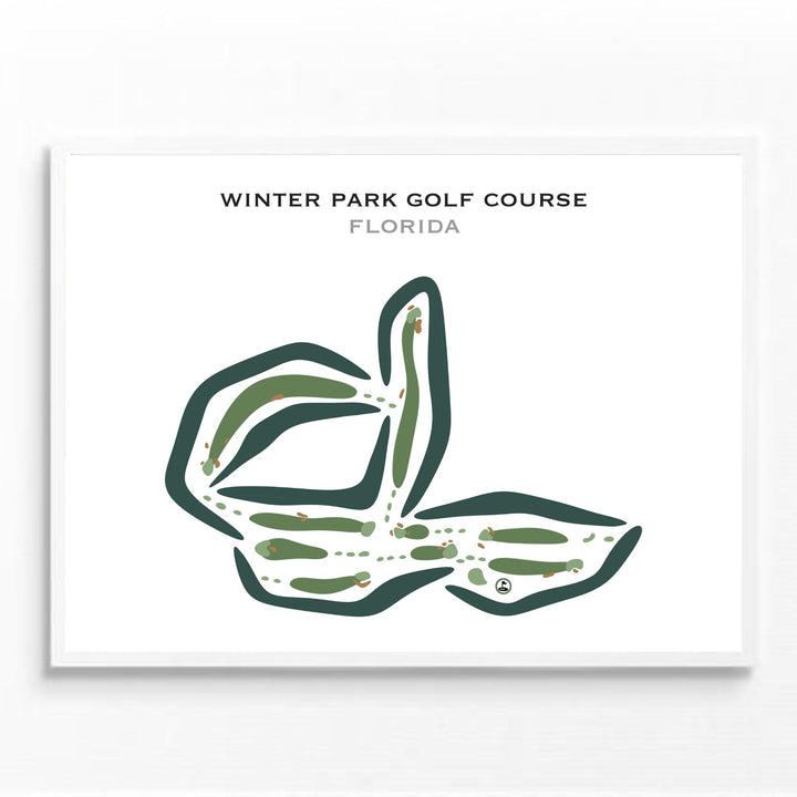 Winter Park Golf Course, Florida - Printed Golf Courses