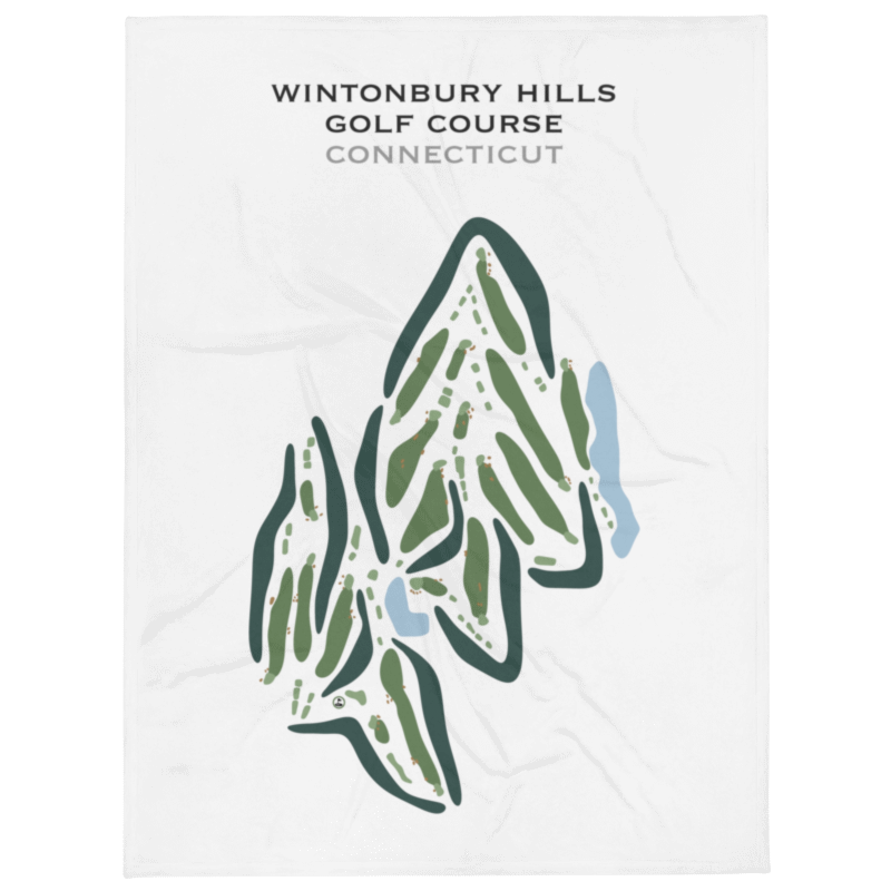 Wintonbury Hills Golf Course, Connecticut - Printed Golf Courses