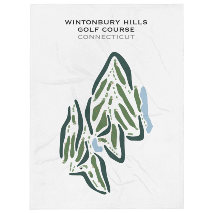 Wintonbury Hills Golf Course, Connecticut - Printed Golf Courses