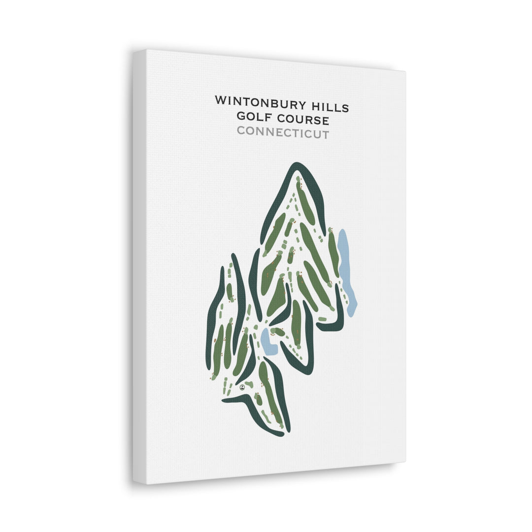 Wintonbury Hills Golf Course, Connecticut - Printed Golf Courses