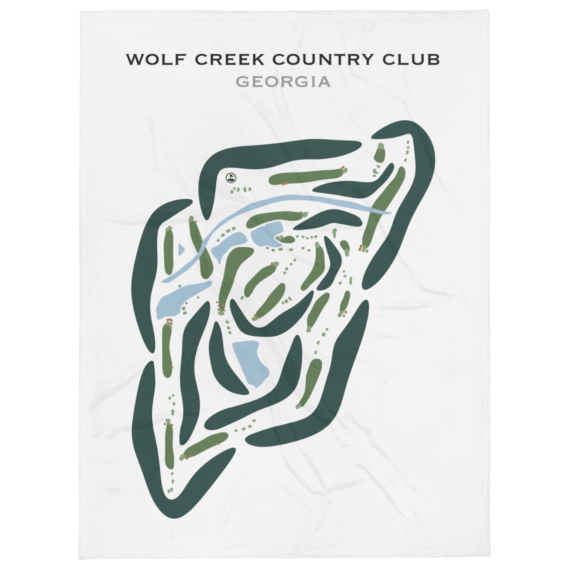 Wolf Creek Golf Club, Georgia - Printed Golf Courses