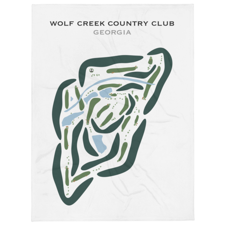 Wolf Creek Golf Club, Georgia - Printed Golf Courses