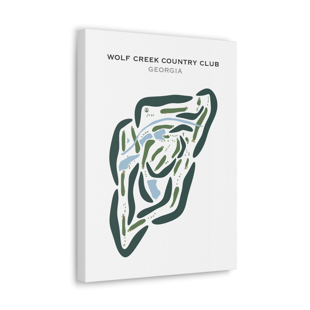 Wolf Creek Golf Club, Georgia - Printed Golf Courses