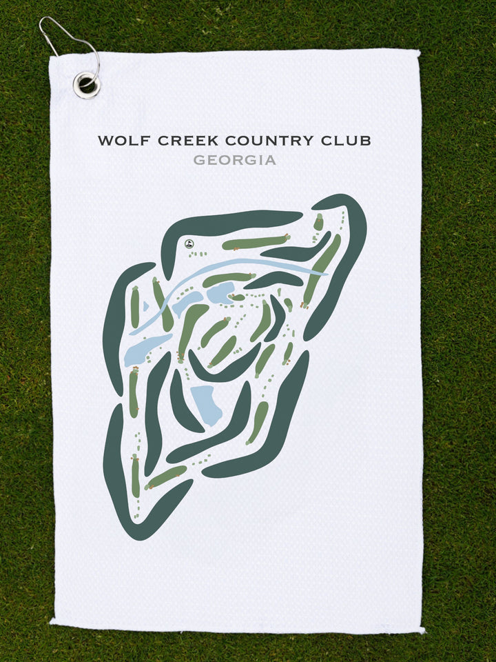 Wolf Creek Golf Club, Georgia - Printed Golf Courses