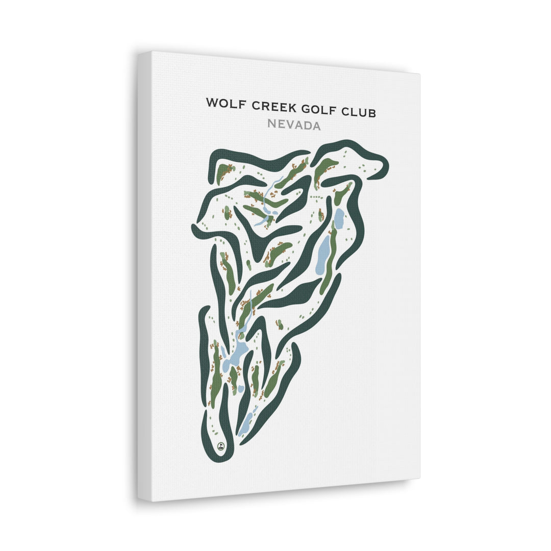 Wolf Creek Golf Club, Mesquite Nevada - Printed Golf Courses