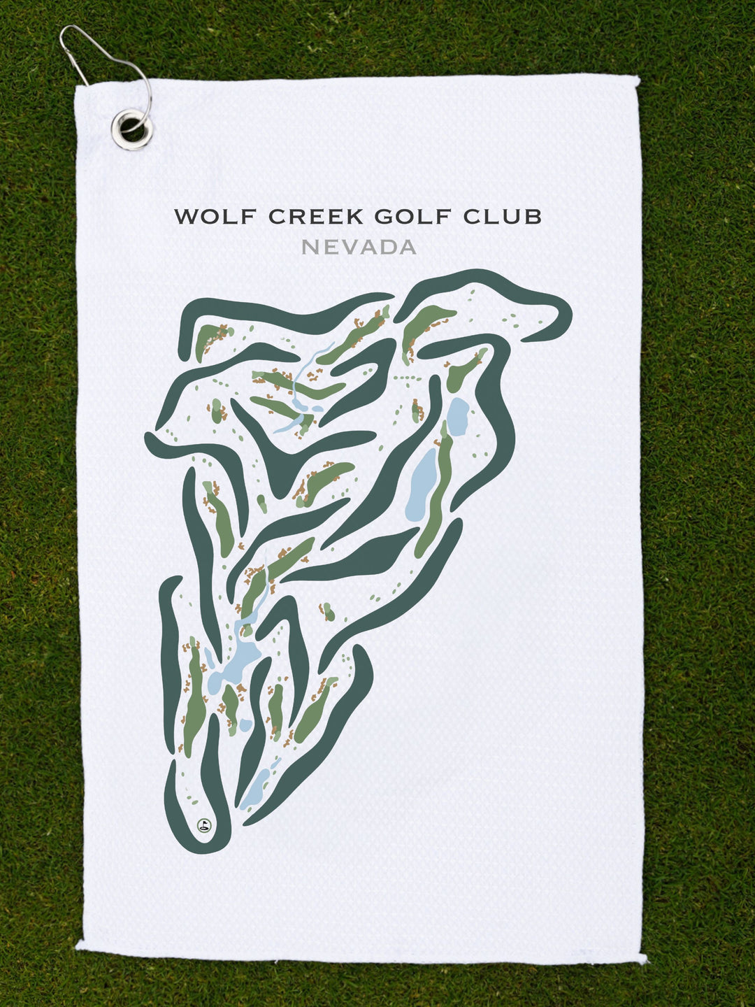 Wolf Creek Golf Club, Mesquite Nevada - Printed Golf Courses