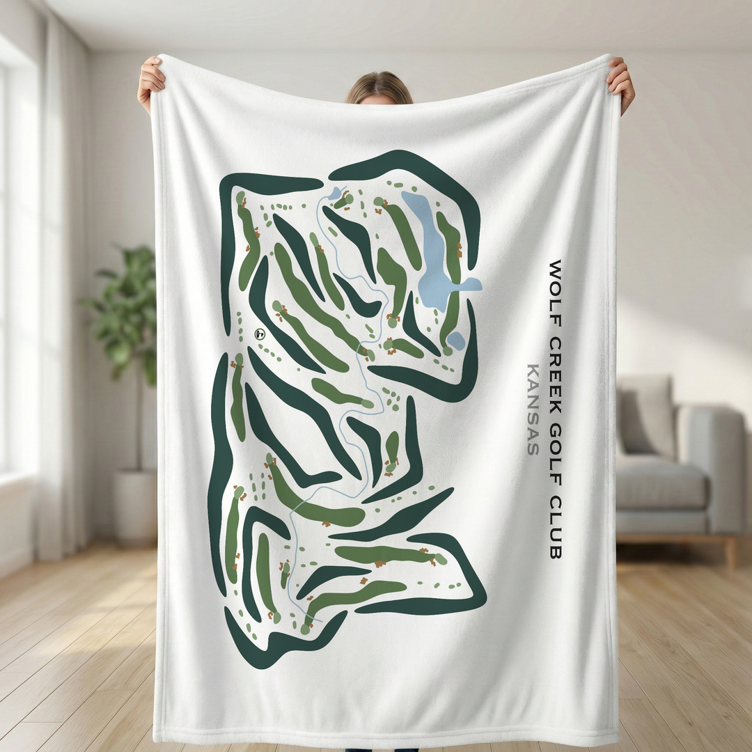 Wolf Creek Golf Club, Kansas - Printed Golf Courses