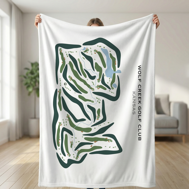 Wolf Creek Golf Club, Kansas - Printed Golf Courses
