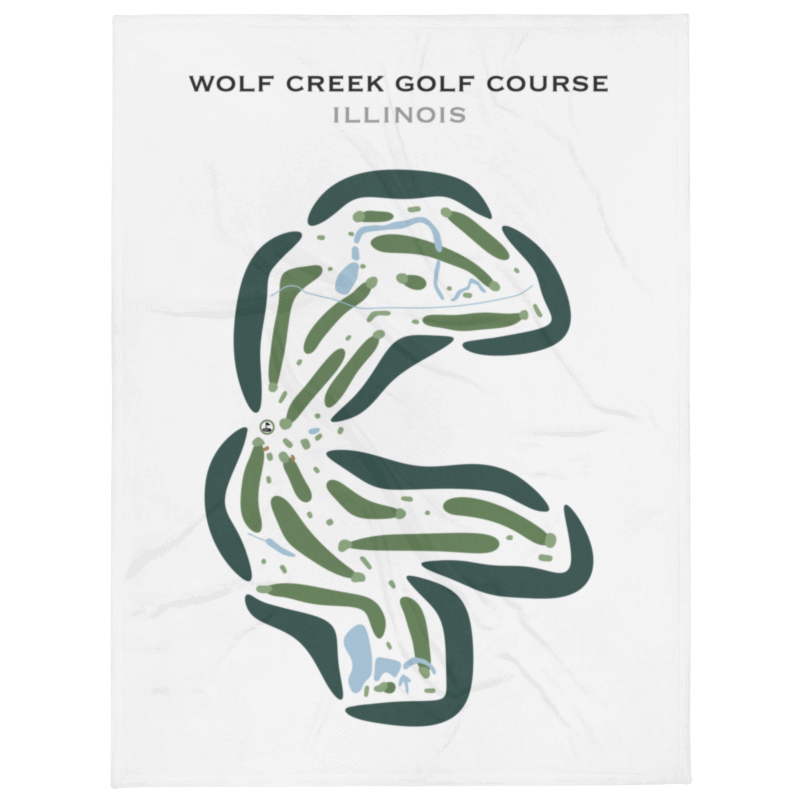 Wolf Creek Golf Course, Illinois - Printed Golf Courses