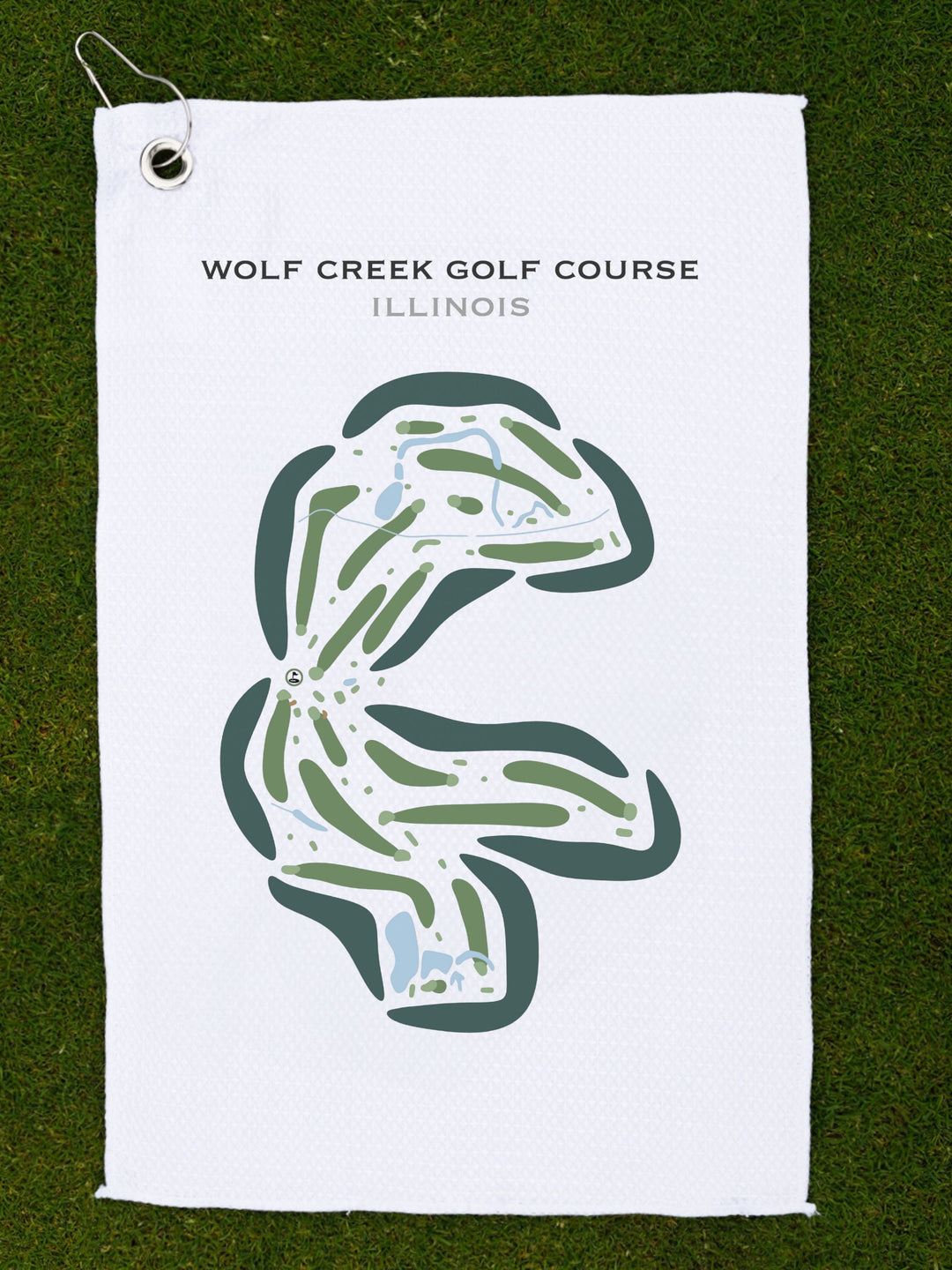 Wolf Creek Golf Course, Illinois - Printed Golf Courses