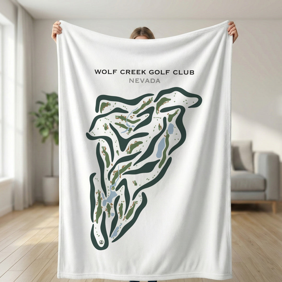 Wolf Creek Golf Club, Mesquite Nevada - Printed Golf Courses