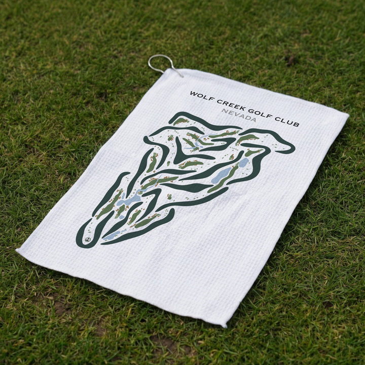 Wolf Creek Golf Club, Mesquite Nevada - Printed Golf Courses