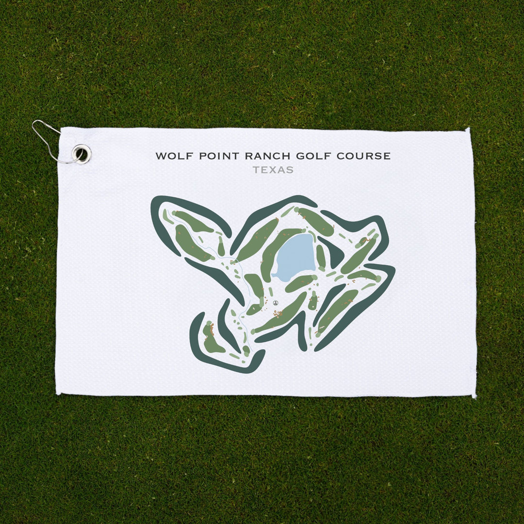 Wolf Point Ranch Golf Course, Texas - Printed Golf Courses