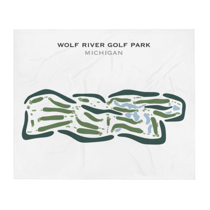 Wolf River Golf Park, Michigan - Printed Golf Courses