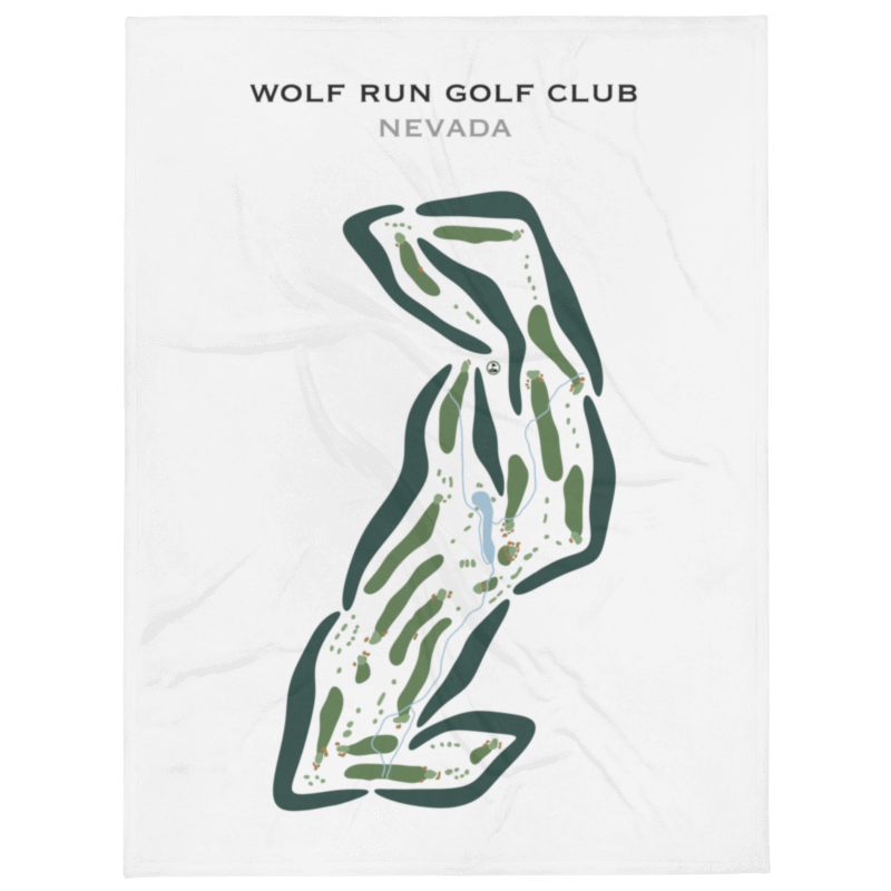 Wolf Run Golf Club, Nevada - Printed Golf Courses