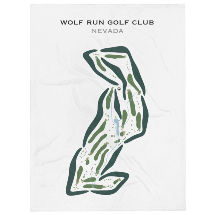 Wolf Run Golf Club, Nevada - Printed Golf Courses